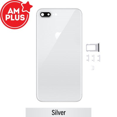 AMPLUS Rear Housing for iPhone 8 Plus-Silver AMPLUS Rear Housing for iPhone 8 Plus-Silver